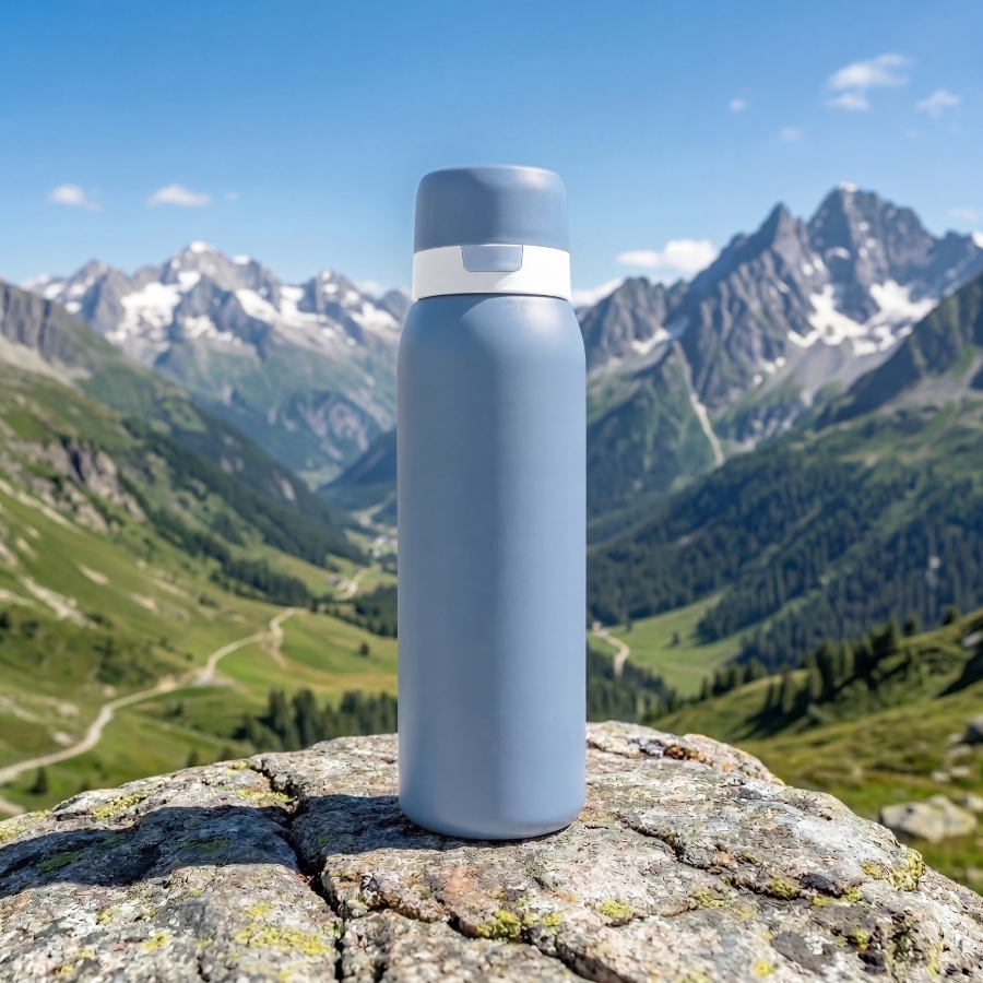 Gourde filtrante URBAN SOURCE en voyage et en déplacement